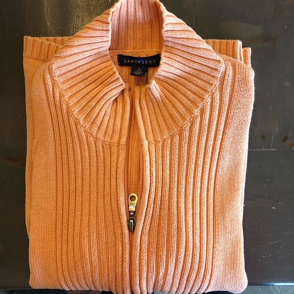 Lands' End Sweaters - 🌸3/$35🌸 Lands End Cardigan Ribbed Knit Sweater Cardigan